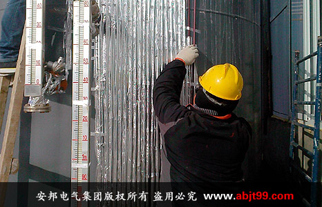 江蘇濱?；すI(yè)園硫酸儲罐電伴熱保溫(圖2)