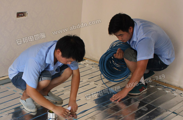 揚(yáng)州萬鴻城市花園電地暖案例（發(fā)熱電纜）(圖2)